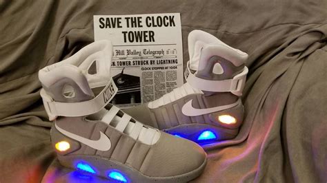 replica nike air mags|nike air mags real.